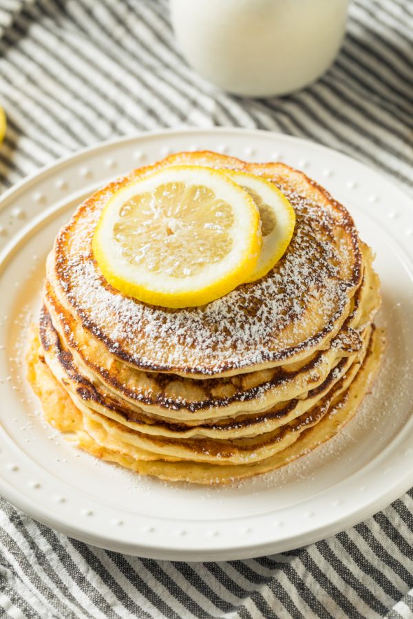Homemade Lemon Ricotta Pancakes
