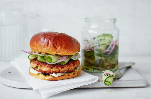 Thai Salmon Burger